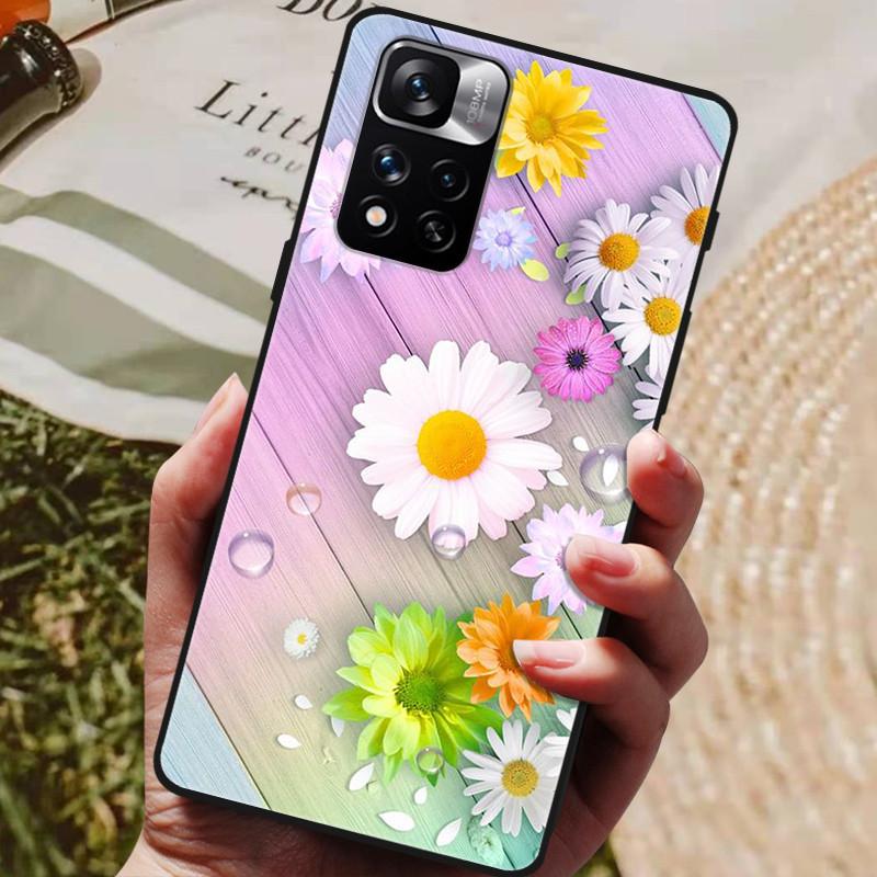 Für Xiaomi Redmi Note 11 Pro Plus 5G Hülle Weiche Silikon Handy Rückseite für Xiaomi Redmi Note11 Pro + Plus Coque Fundas Bumper