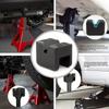 2 Pcs Universal Car Jack Pad - Rubber Body Lift Stand Protector for Off Road Repair Automotive Accessories