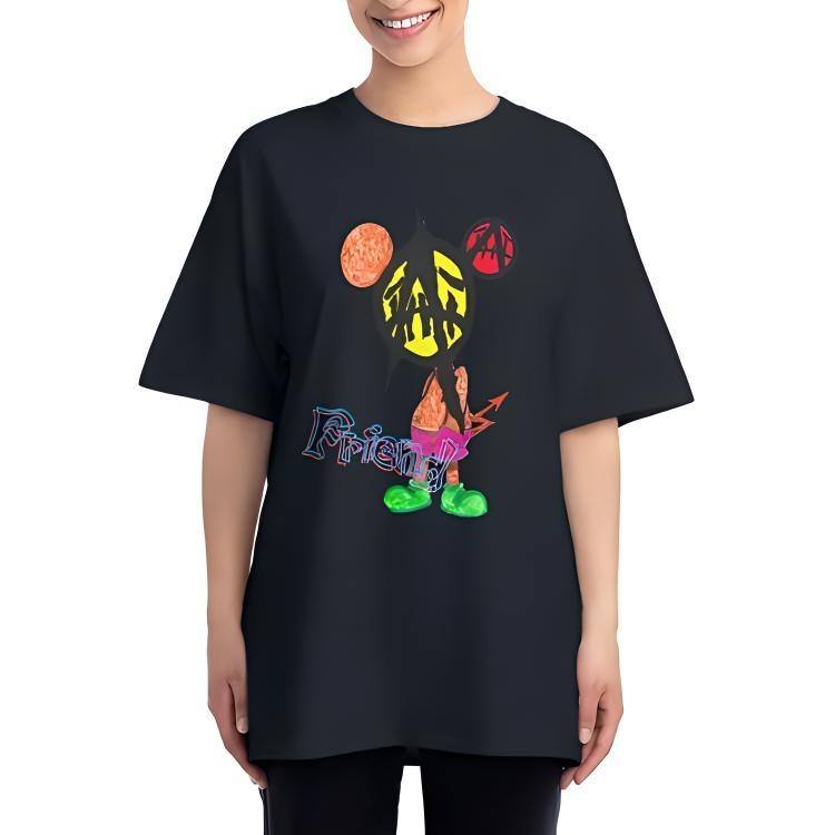 Travis Scott Utopia X St Michael 2B T-Shirt 'Black' Men's TSUT-SS28