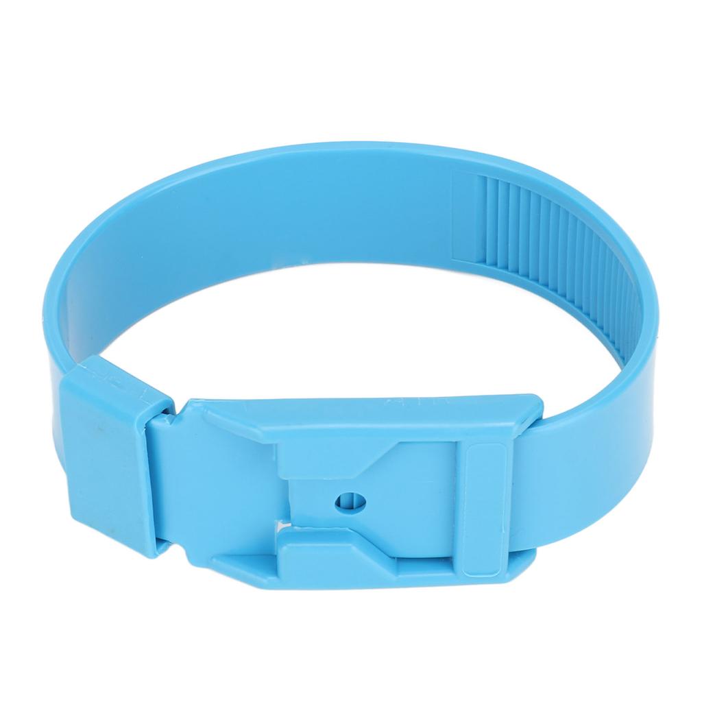 10 Stück Ziegenhalsband Schafidentifikationsbänder Viehmarkierungsring Landwirtschaftliche Ausrüstung 36cm Blau