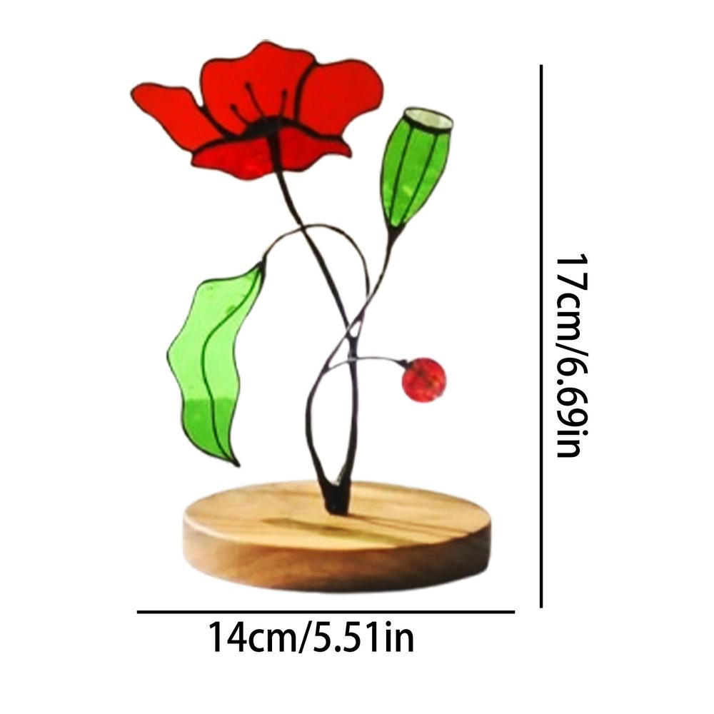 Window Hangings Light Catchers Acrylic Light Catchers Plant Stained Glass Window Hangings Light Catchers For Home Cafe Mall