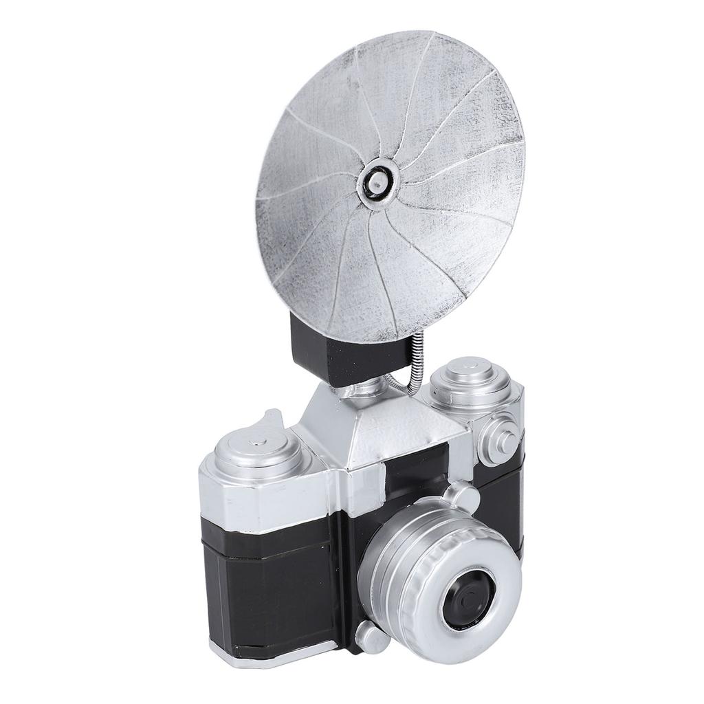 Nostalgic Vintage Camera Ornament European Style Iron Decompression Old Retro Camera Model Statue