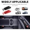 2PCS New Car Seat Gap Filler With 2 Storage Areas,Stylish Car Seat Gap Storage For Stabilizing Phone,Keys Wallet,Universal Car Seat Gap Filler