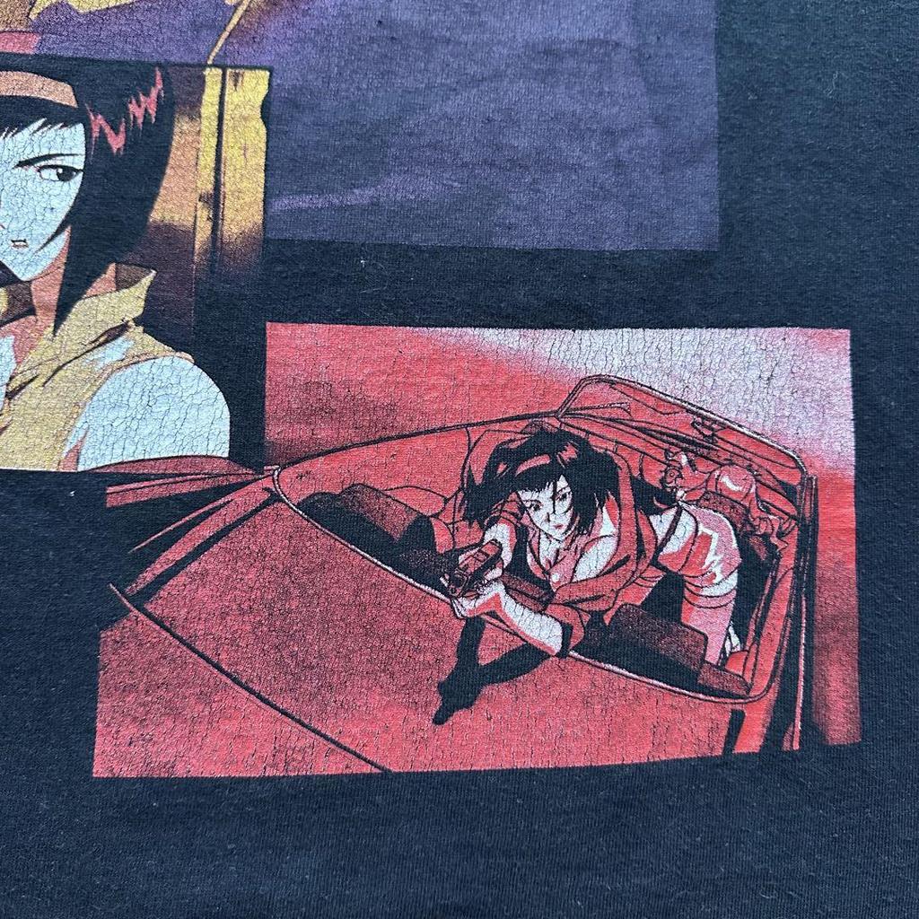 [USED] Extremely Rare COWBOY BEBOP Faye Official Anime T-Shirt