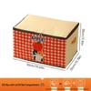 Large Foldable Cotton Linen Storage Bin with Visible Window