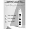 Neue USB-Aufladung Elektrische Hunde-Nagelschere LED-Licht Polierscheibe Hunde-Nagelschleifer Haustier-Nagelpflege Katzenpfotenpflege