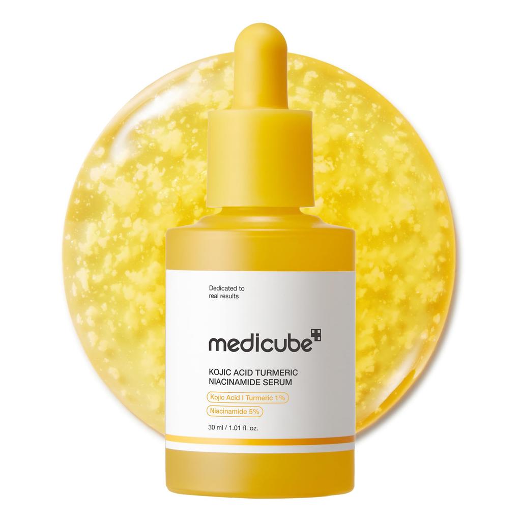 Medicube Kojic Acid Vitaminain Serum Kojic Vitamin Clear Skin Brightening Beautiful Dark Spots Serum, Ampoule, Acid, Turmeric, Niacinamide, Care,