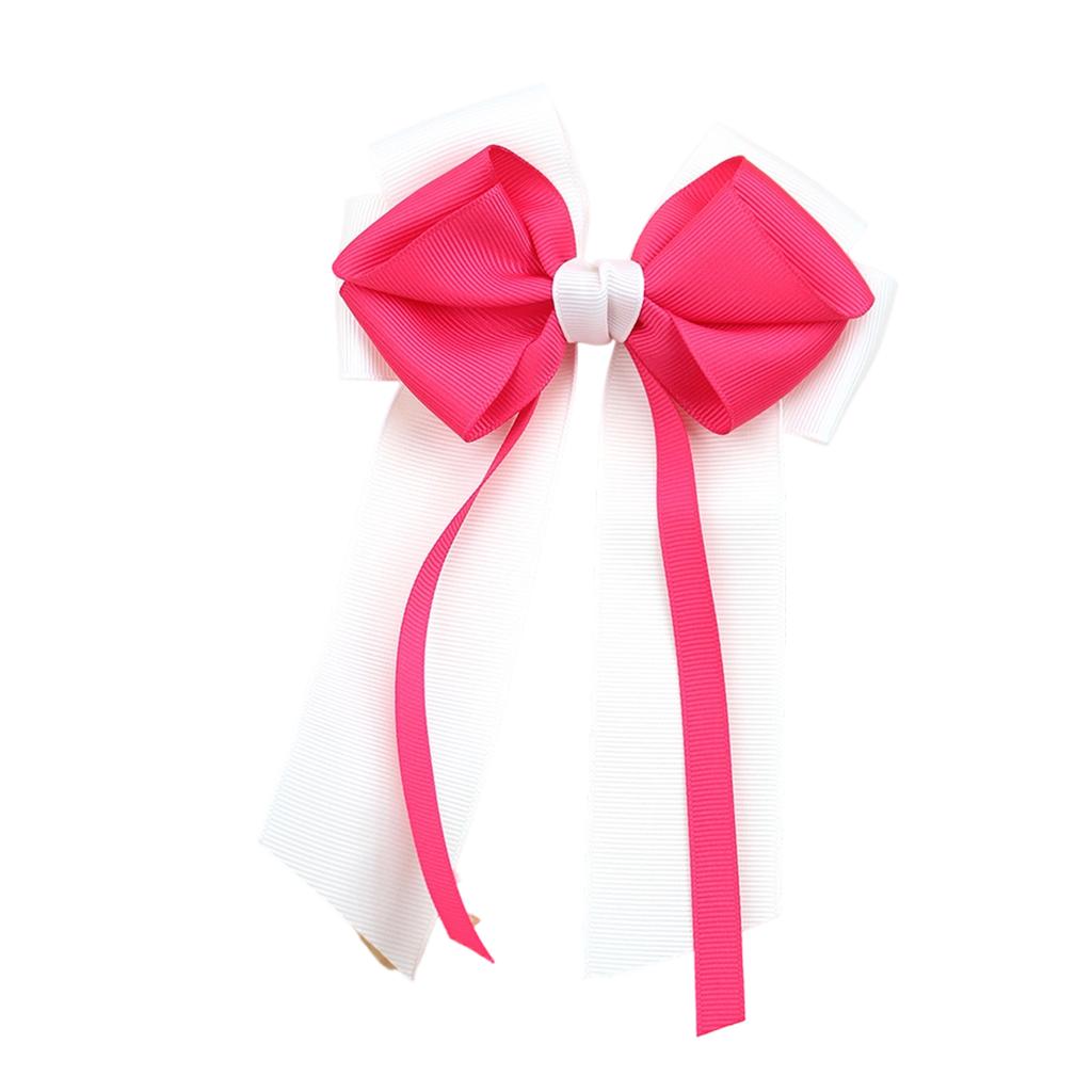 Hair Bows Hair Clip Hair Ribbon Ponytail Holder Styling Accessories Slides Metal Clips Hair Ornament for Women Girls