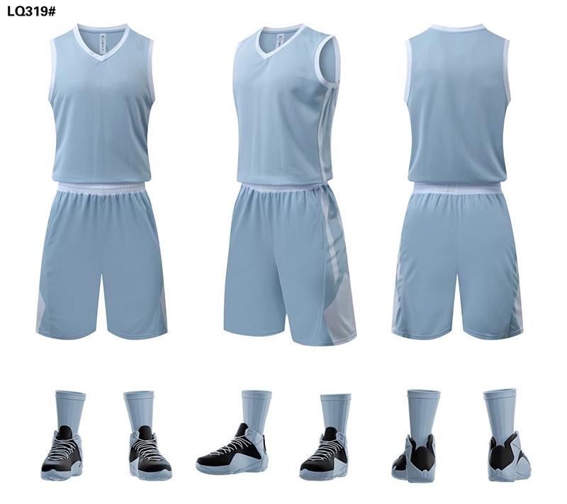 Ultra-Fast Custom Basketball Jersey Set for Boys and Girls - Summer Sportswear