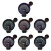 5 Inch Tachometer Gauge Black 7 Colors Backlight With Shift Light Peak Sound LED Flash When RPM Warning Tachometer Gauge