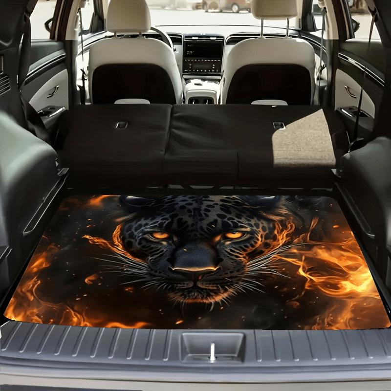 1 stuks Panter Elementen Universele Kofferbakmat voor Auto, Afmetingen 29,53 x 39,37 Inch, Beschermt de Kofferbak