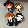 BSD Anime Plush Doll Dazai Osamu Nakahara Chuya Akutagawa Ryuunosuke plushies Toy Cute Soft Stuffed Pillow Kids Birthday Gift