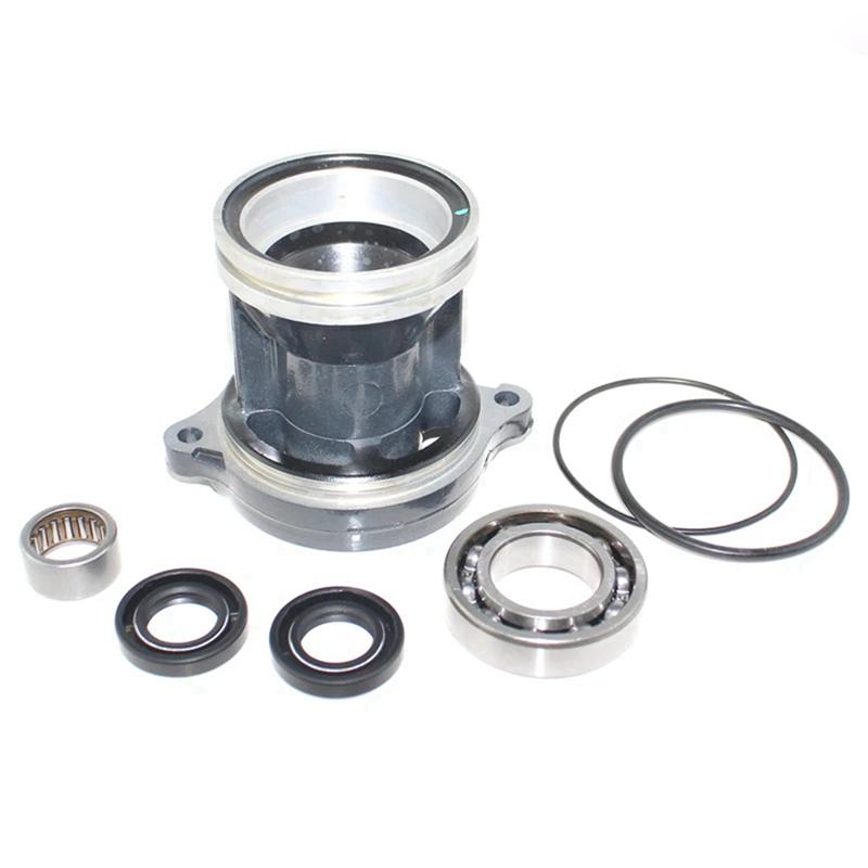 Нижняя крышка редуктора, подшипник, корпус гребного вала 683-45361-02-4D, подходит для подвесных лодочных моторов Yamaha 9.9 и 15 л.с., аксессуары BlackSilver