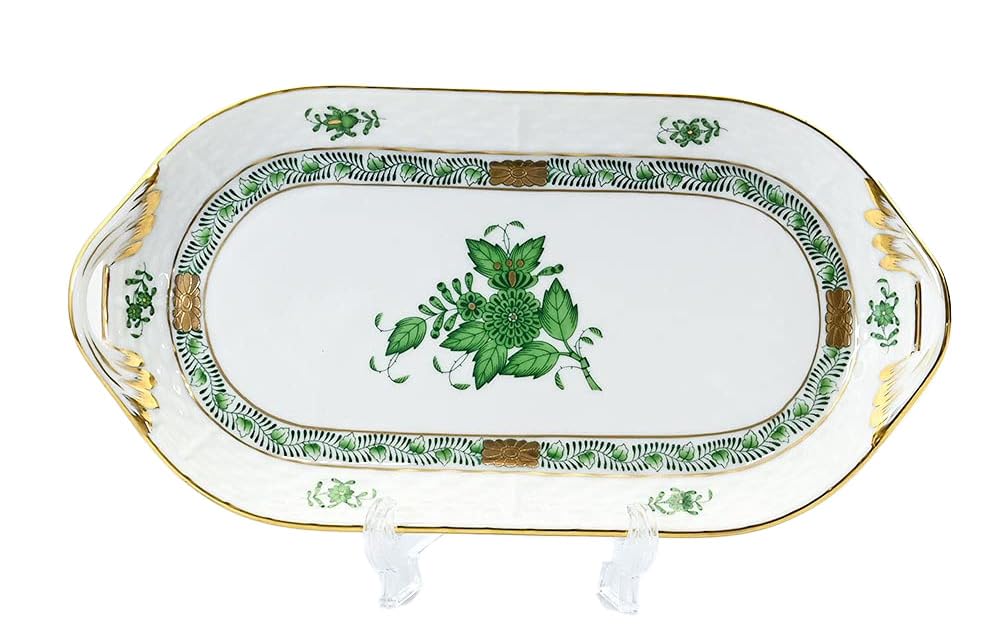 

Herend Service Tray Apony Green Plate Western Tableware 23cm 437000 AV [00437000-AV] [Item]