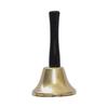 Christmas Hand Bell Rust Proof Wooden Handle Loud Hand Bell for Home Restaurant Party