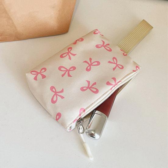 3 Pcs/Set Women Bow Bag Backpack Clutch Shoulder Bag Set Travel Rucksack with Bow Pattern for School Camping Travel