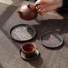 Round/Square Alloy Coaster Retro Cup Holder New Tea Tray  Tea Set Accessories