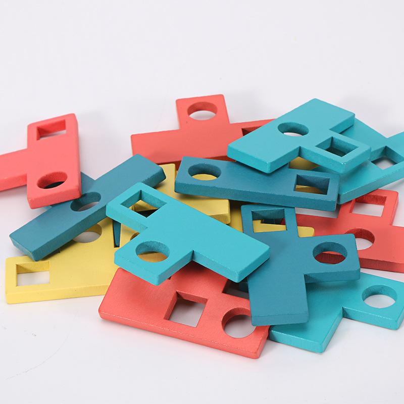 Wooden Board Game Children's Logical Thinking Training Block Puzzle Intelligence Toy Game