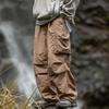 Herren Locker Fleecegefüttert Outdoor Wasserdicht Fallschirmjäger Freizeit Lange Hosen
