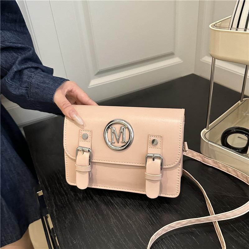 Women's Contrasting Color Small Bag Spring and Summer New Shoulder Messenger Bag Commuting To Work Simple Messenger Bag