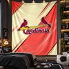 Wall Hanging Tapestry St. Louis Cardinals Print Cloth for Living Room Bedroom Home Decor