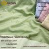2026 Spring/Summer Tie-Dye Tencel Embroidered Skirt Shirt Princess Dress Fabric