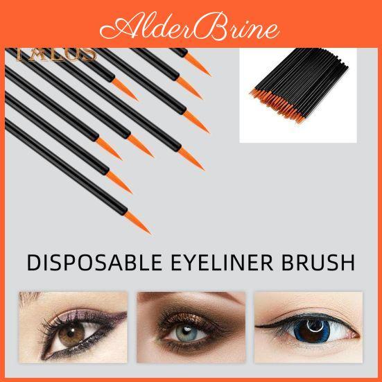Nail Eyeliner Disposable Brush 50pcsset Art Painting Pp Professional Make Up Brush Liner For Beauty