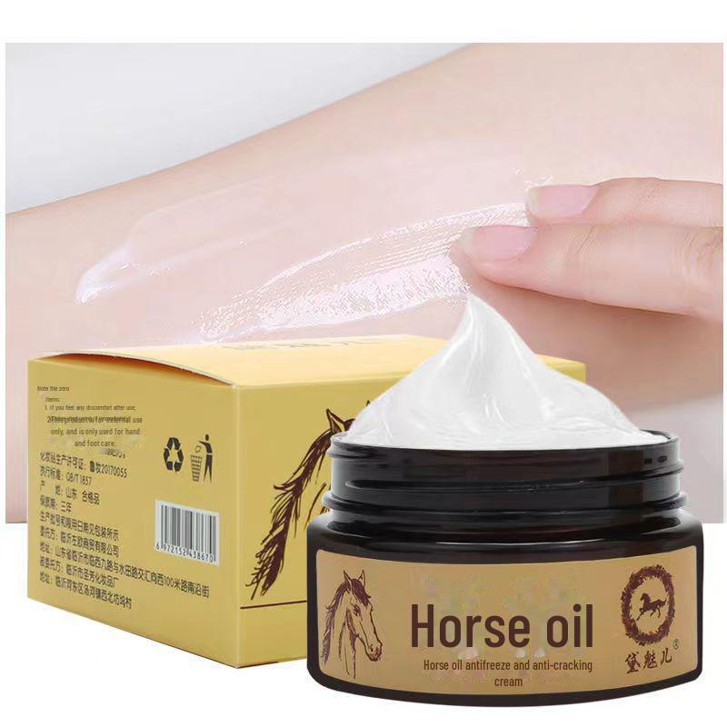 Dai Meier Horse Oil Moisturizing Anti-Cracking Cream for Dry, Cracked Skin