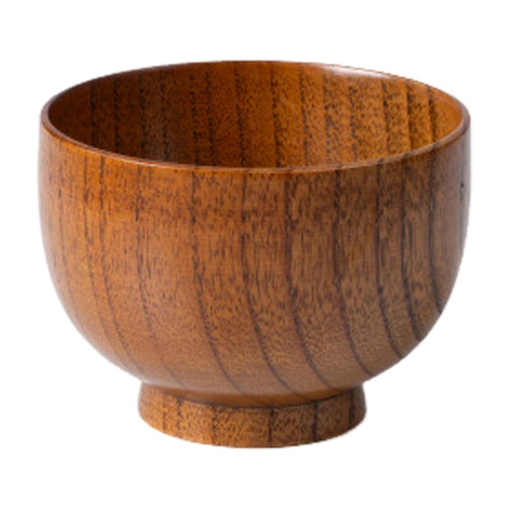 

Natural Jujube Wood Soup Bowl Small Wood Soup Bowl Handcrafted Natural Jujube Wood Noodle Bowl Mug Set for Soup Rice Tea