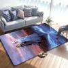 1pc Frozen Carpet Area Rug, Bedroom, and Playroom - Durable, Stain-Resistant, and Easy To Clean, Living Room, Laundry Room, Home Decor, Chri