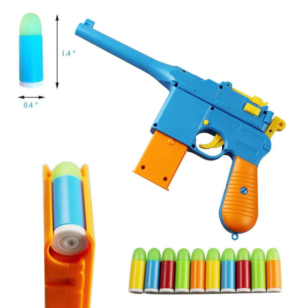 

Детский игрушечный пистолет Mauser C96 Soft Bullet Blaster