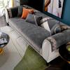 Lace Luxury Sofa Cover Couch Covers Non-slip Solid Color Corner Sofa Slipcover Armchair Towel European Antiskid Sofa Cushions