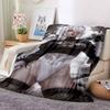 Cyberpunk Beauty Flannel Blanket Throw Blanket Soft Warm Sofa Bed Camping Car home Decor Unique Christmas Gift C9302377