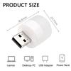USB Plug Lamp Night Light Applicable for Computer Mobile Power USB Small Round Light LED Eye Protection Reading Light