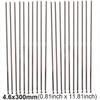 20Pcs New 4.6mm 304 Stainless Steel Cable Ties Heavy Duty Exhaust Wrap Cable Zip Tie Metal Multi-Purpose Locking Ties