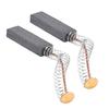 2pcs For Electric Motor Carbon Brushes Replacement Size 30mm x 11mm x 6mm Perfect for Maintaining Motor Performance