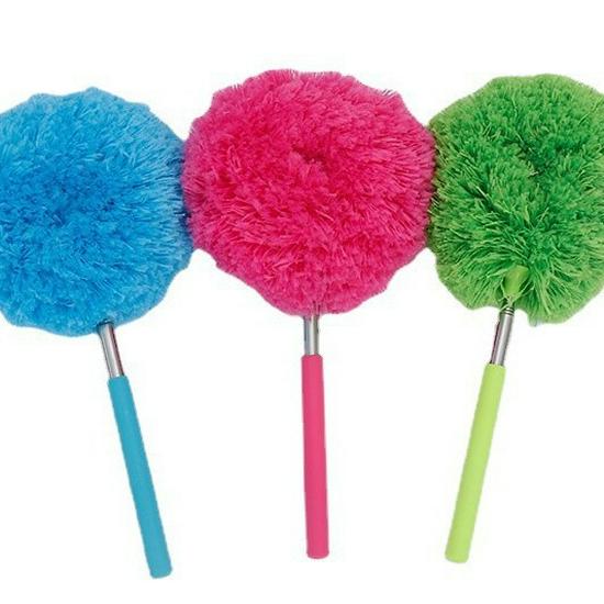 Retractable High-Altitude Fiber Feather Duster for Household Cleaning