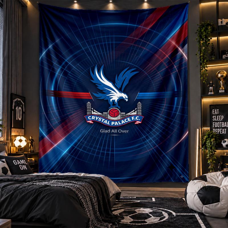 Wall Hanging Tapestry Crystal Palace Print Cloth for Living Room Bedroom Home Decor