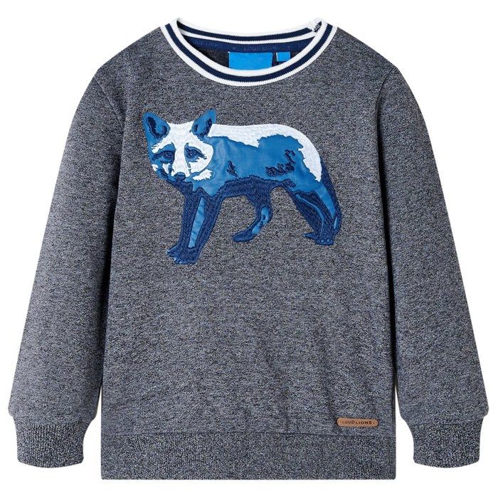 Sweatshirt for Children Navy Blue Blend 92/104/116/128/140