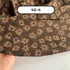 145x50/100cm Cotton Linen Small Floral Printed Fabric For Women's Clothing, Decorative Fabric DIY Handmade Sewing Cloth TJ20270