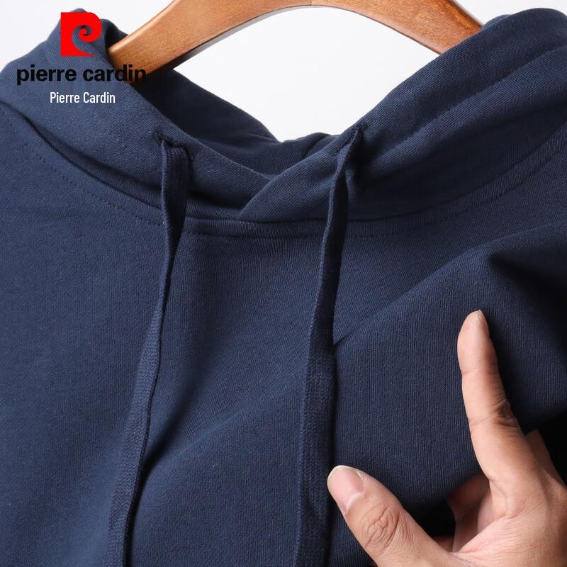 Pierre Cardin Men's 350g Cotton Hooded Sweatshirt