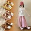 2026 Versatile Cartoon Baby Velcro Shoes: Soft Sole Outdoor Spring Fashion for Kids