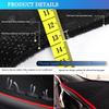 Dashboard Cover Dash Cover Mat Pad Carpet Custom Fit for Nissan Altima 2013 2014 2015 2016 2017 2018 Accessories Anti-Skid Center Console Protector