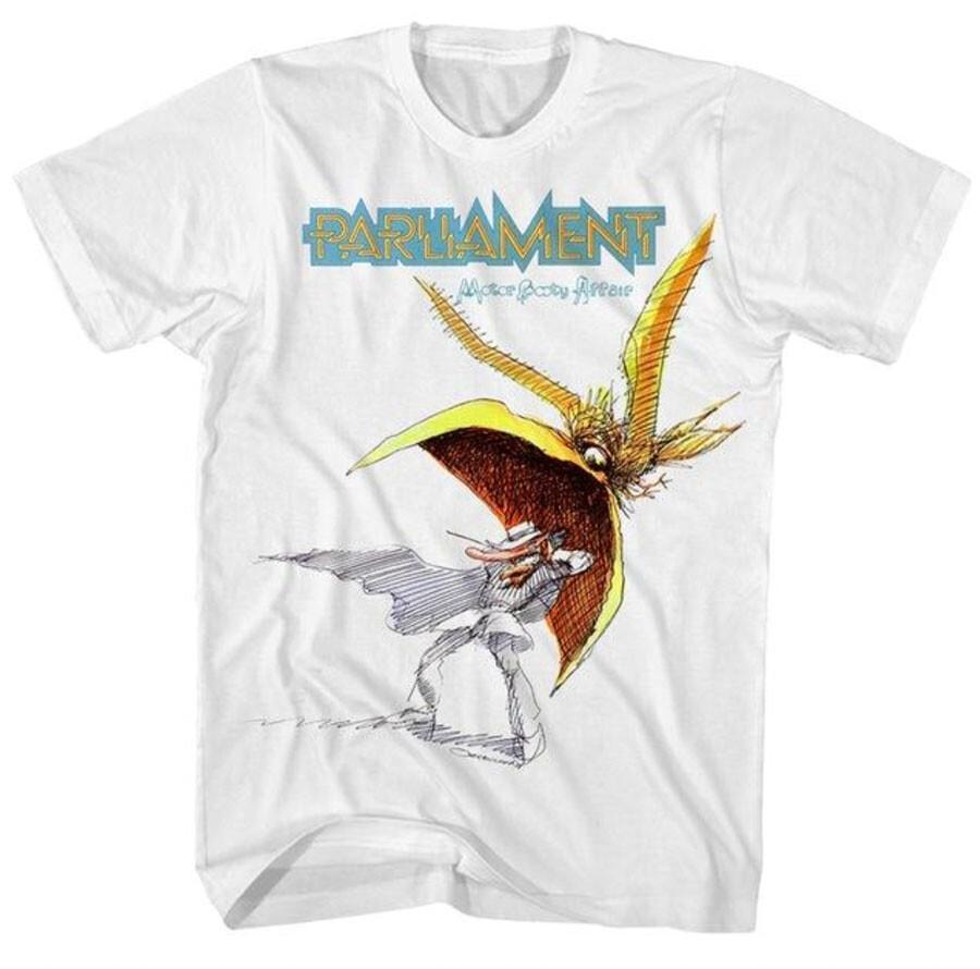 New Authentic Parliament Motor Booty Affair George Clinton Funkadelic TShirt Unisex T-Shirt S