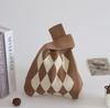 Women's Cute Knitted Souvenir Handbag - Versatile Wrist & Vest Bag Gift