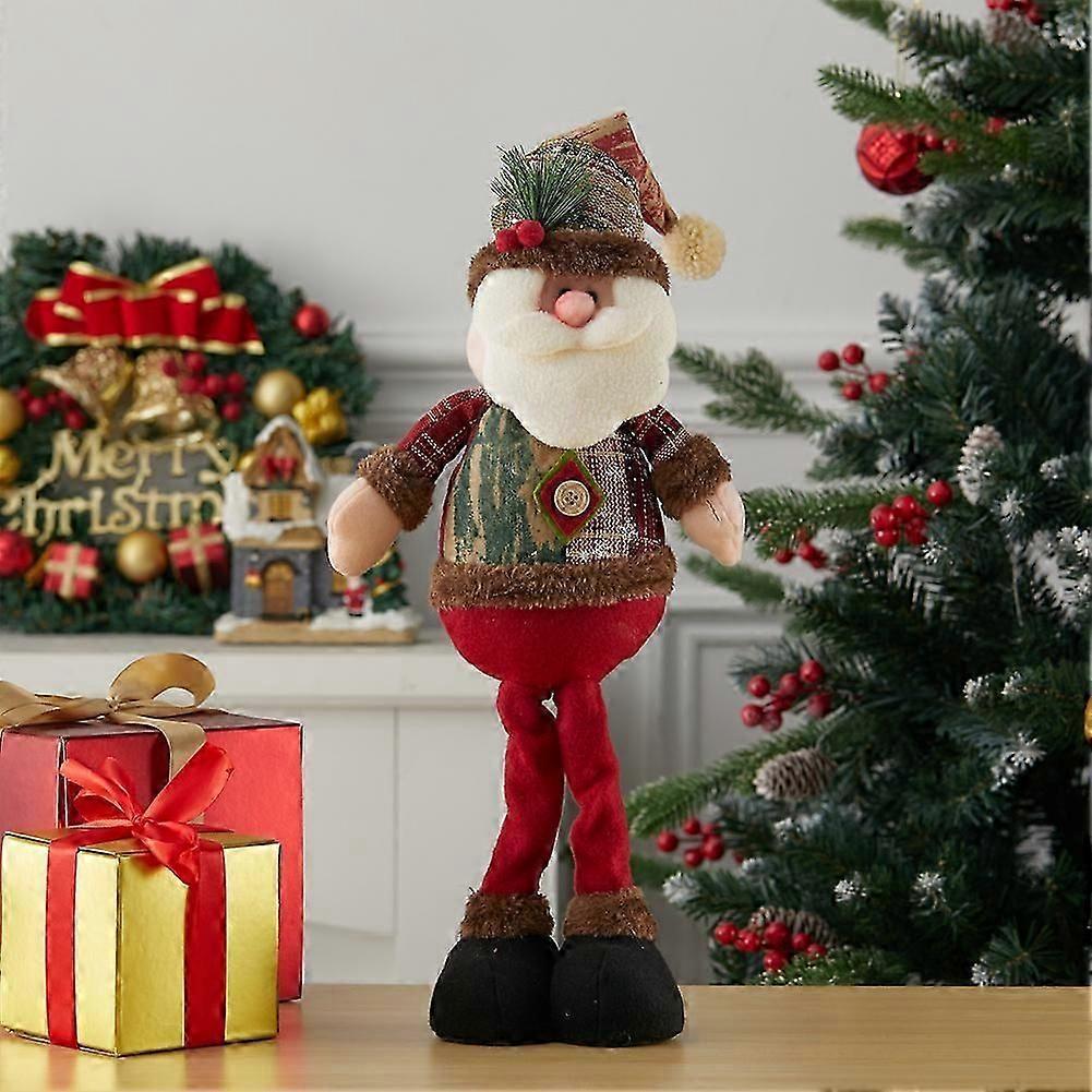 Santa Claus Christmas Doll Plush Toy Xmas Ornament