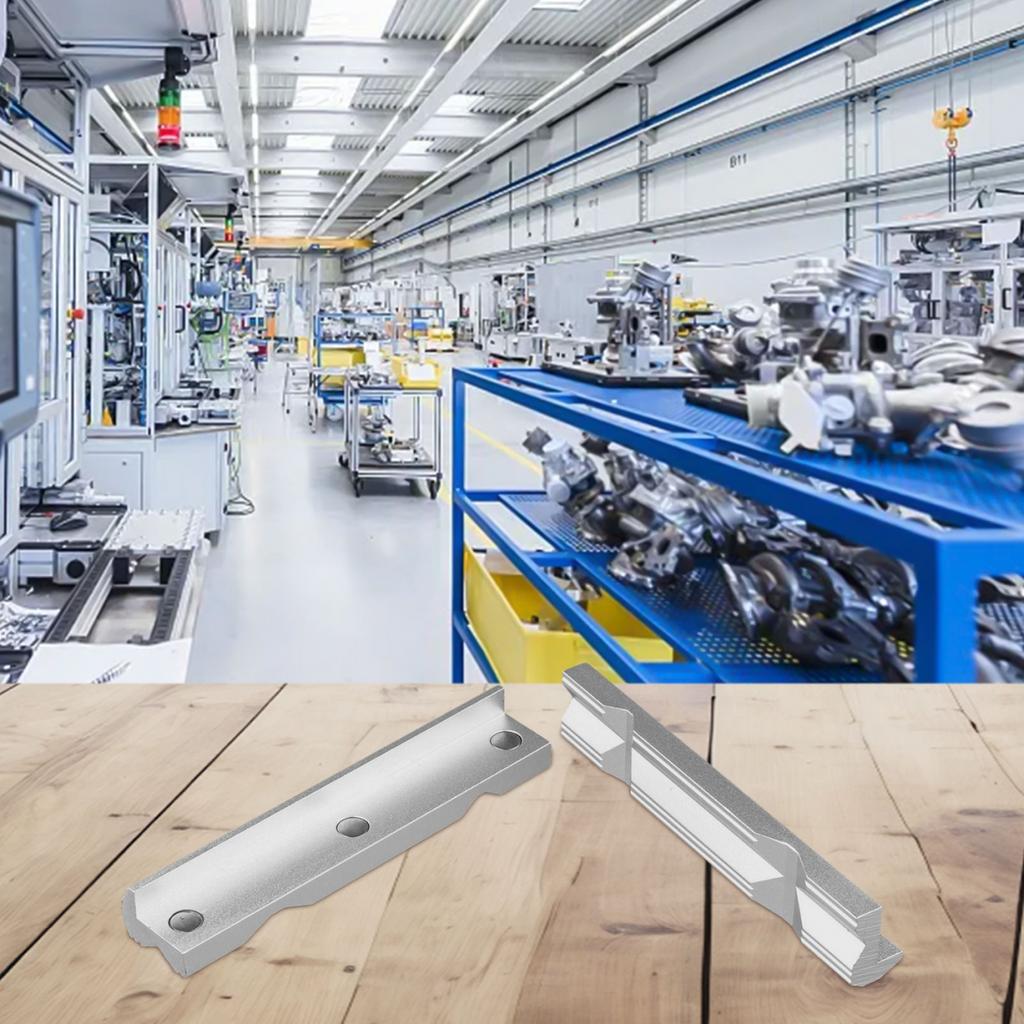 Efficient Aluminum V Clip for CNC Milling Steel Vise 4 Inch and 8 Inch