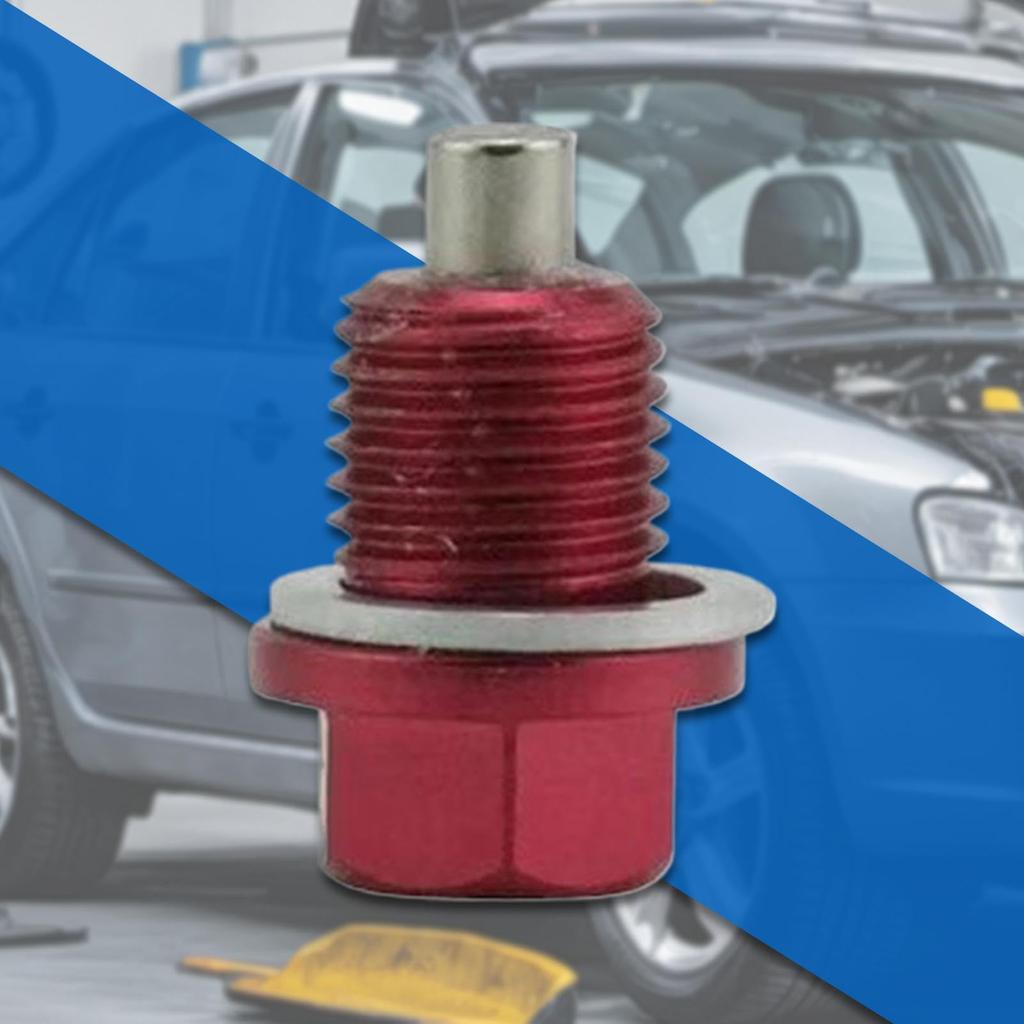 Magnetic Drain Plug, Plug Bolt - Magnetic Drain Screw Bolt | Leak Proof Replacement, Most Vehicle Car Accessories