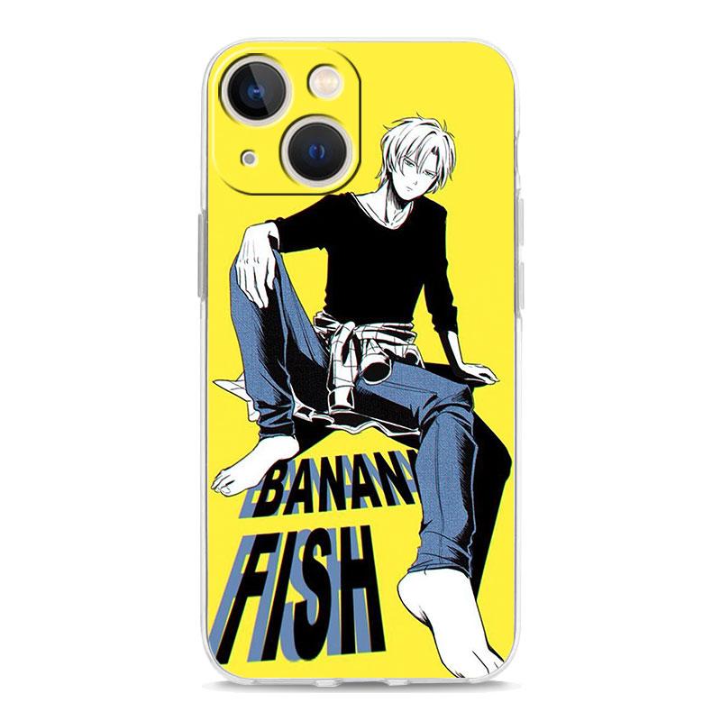 

Японский аниме «банановая рыба» для iPhone 14 13 11 12 Pro Max X XR XS чехол для телефона iPhone 14 7 8 Plus SE прозрачный мягкий силиконовый чехол iPhone 14 Plus