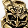 Decorative Pendant Bead with an Ornate Sculpted Scorpion Design and Pass-Through Opening for Custom Lanyard Projects